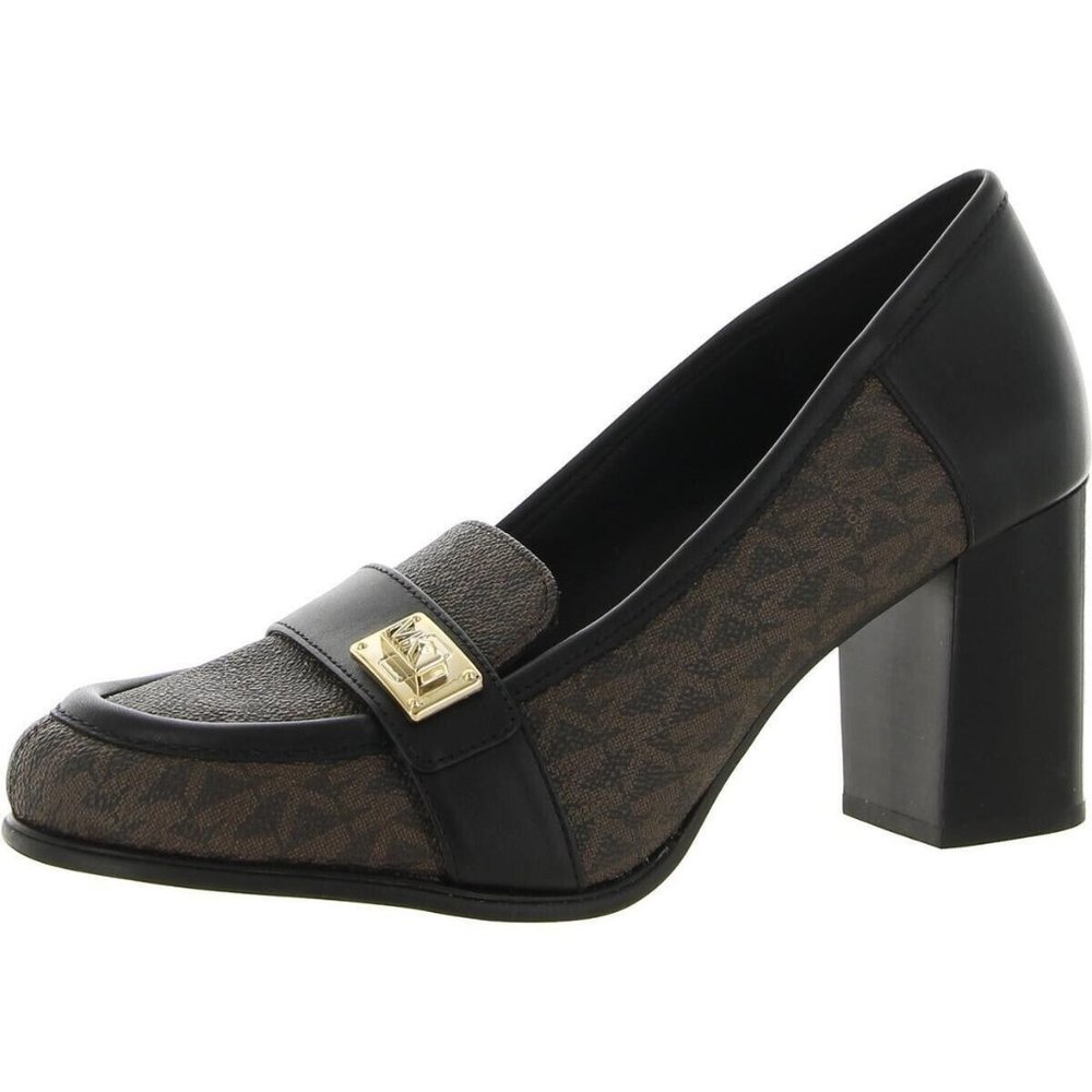 Michael Kors Padma Signature Mid Loafer Pump
